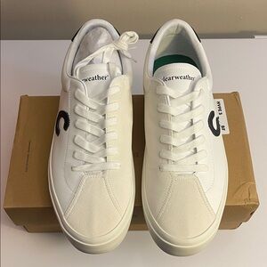 Clearweather White Men's Sneakers Size 15